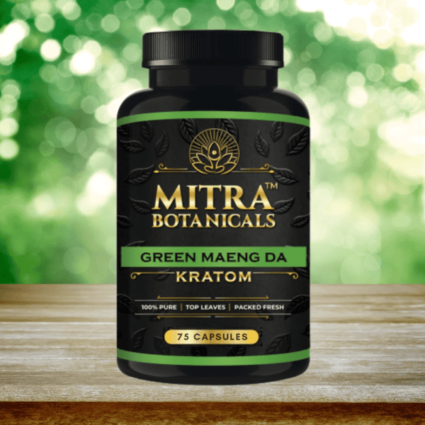 Mitra Botanicals Green Maeng Da 75 Capsules at Whole Earth Gifts